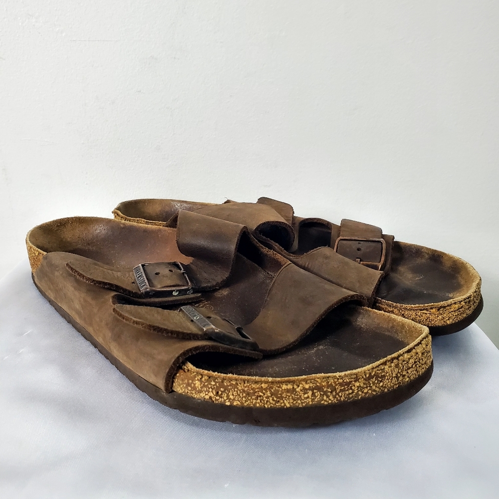 👡Birkenstock Arizona Genuine Classic Brown Double Straps Sandals